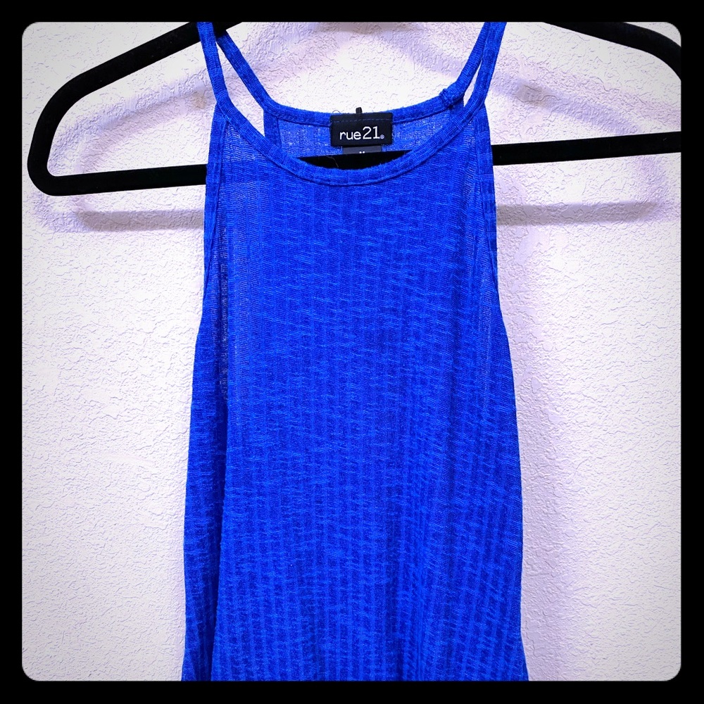 Rue21 Royal Blue Tank Top